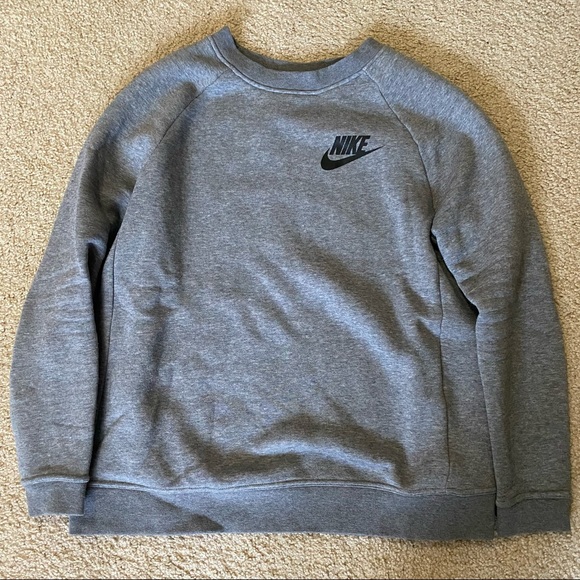 Nike Tops - Womens Nike Gray Crewneck Sweatshirt size Medium